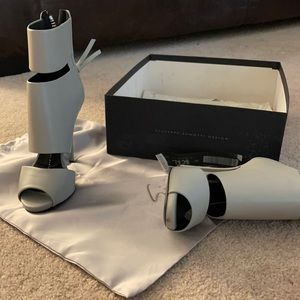 Authentic. With dust bag box damaged